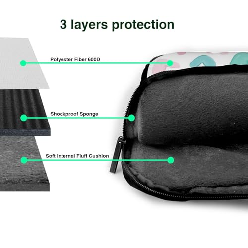 Maletín portátil impermeable para laptop 15.6 pulg. miniatura 4