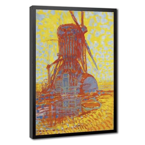 Toile Mill in Sunlight de Mondrian - Réveillez vos murs blancs