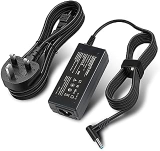 19.5V 3.33A 65W AC Laptop Charger Adapter for HP Elitebook 850-G3 840-G3 820-G3 745-G3 725-G3 755-G3 840-G4 820-G4 850-G4 HP Pavilion x360 11 13 15 HP Chromebook 14 Series Power Supply Cord