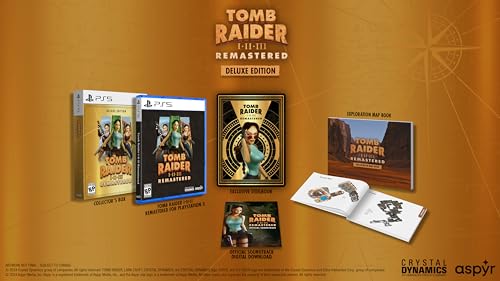 Tomb Raider I-III Remastered Starring Lara Croft Deluxe Edition - PlayStation 5 - Image 3