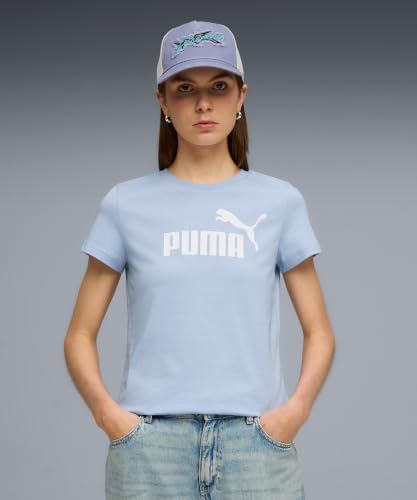 Image of Puma Women Cotton Letter Print Regular Fit Tees