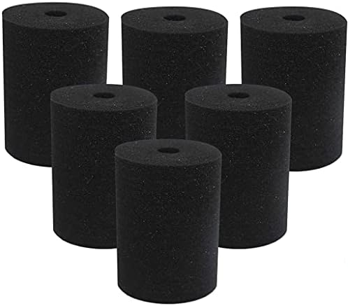 Spons Pvc APGLSXY 6 Stuks Zwarte Cup Turner Foam Flexibele Spons Inserts voor ...