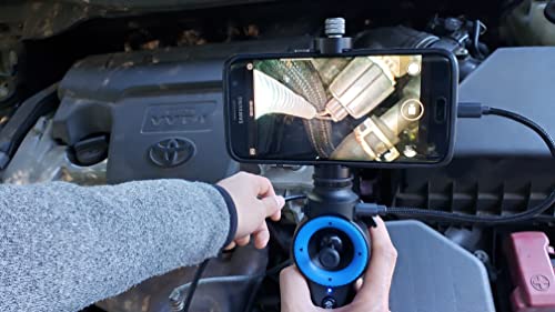 Vividia Me-610I Flexible Joystick Articulating 1280X720 Hd Usb Inspection Camera Borescope Videoscope With 6Mm (0.236") Diameter 1M Long For Apple Ios Phones Tablets And Android Devices #TOP2