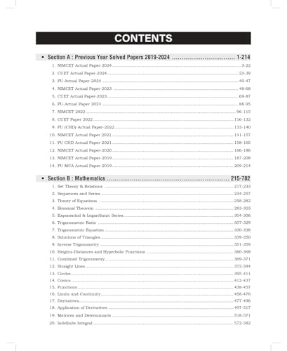Image of MCA Entrance Exam Book 2025 | Covers Mathematics, Analytical and Logical Ability, Quantitative Ability, Computer Awareness, General English | Previous ... PYQ | Complete Study Package | NIMCET, CUET