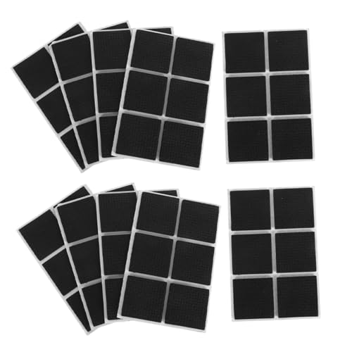 LIFKOME 72 Piezas Almohadillas Protectoras para Pies de Muebles Antideslizantes y Autoadhesivas Reducción de Ruido y Vibraciones Compatibles con de Baldosas y Laminados para Sillas Sofás y