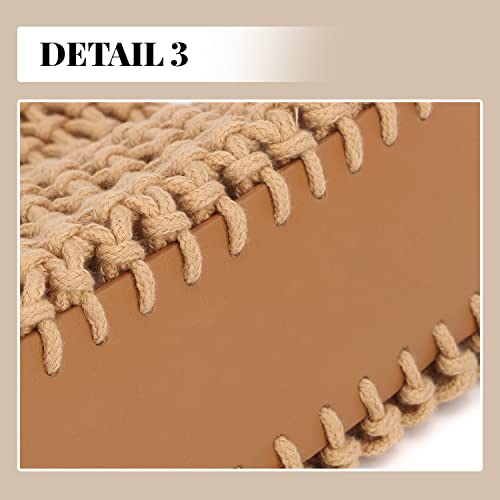 Bolso Tote Crochet Pequeño para Mujer Verano miniatura 6