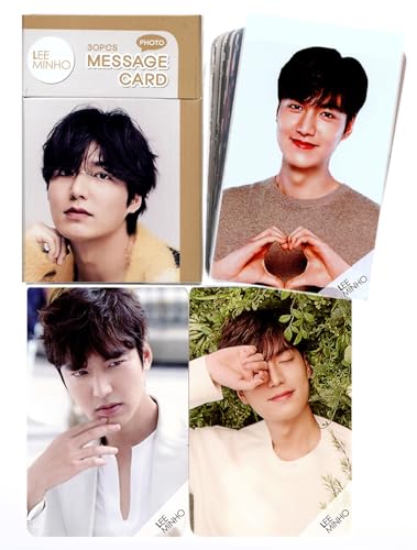 イ ミンホ グッズ【 フォトメッセージカード （ブックマーク、タグ) 30枚セット 】のサムネイル