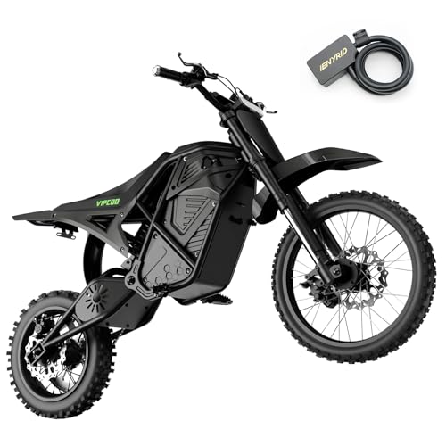 VIPCOO H3 Electric Dirt Bike for Teens and Adults,...