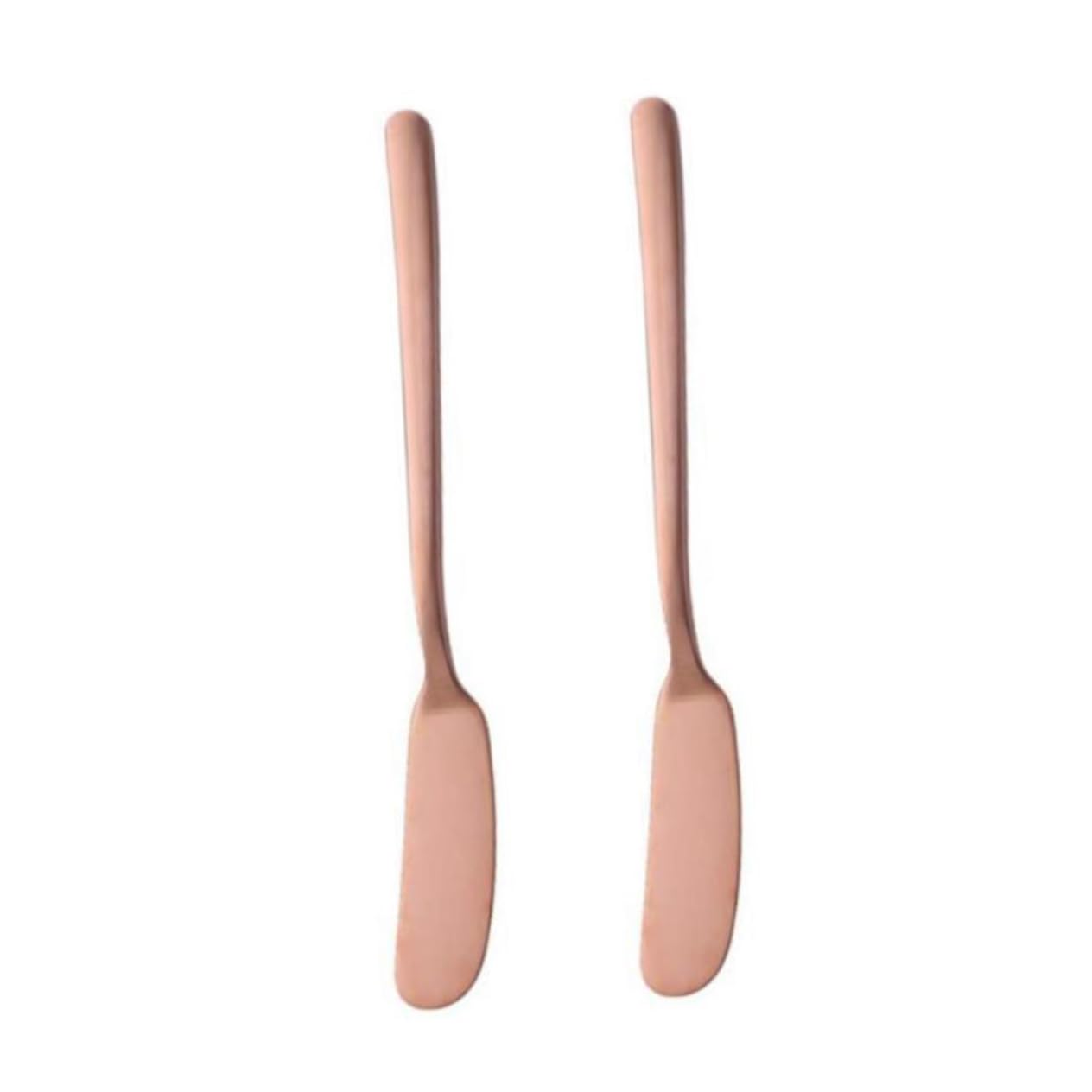 VINTORKY 2pcs Multi-purpose Cutter Gold Trim Cake Decorating Tool Cream Spreader Spatula Condiment Knives Baking Spatula Sandwich Spreader Butter Spreaders Butter Knives Cheese Jam Golden