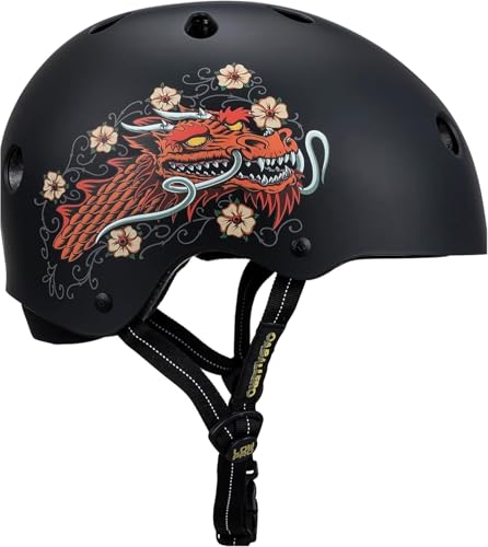 Image of Pro-Tec Low PRO Triple Certified Helmet - Ideal for Skateboarding, Bicycling, BMX and Roller Skating