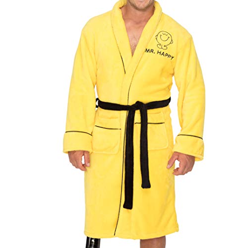 Groovy UK Mens Mr Happy Dressing Gown