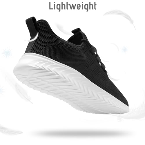 Image of Mens Running Shoes Tennis Shoes Walking Gym Sneakers Lightweight Non Slip Mesh Casual Workout Sneakers