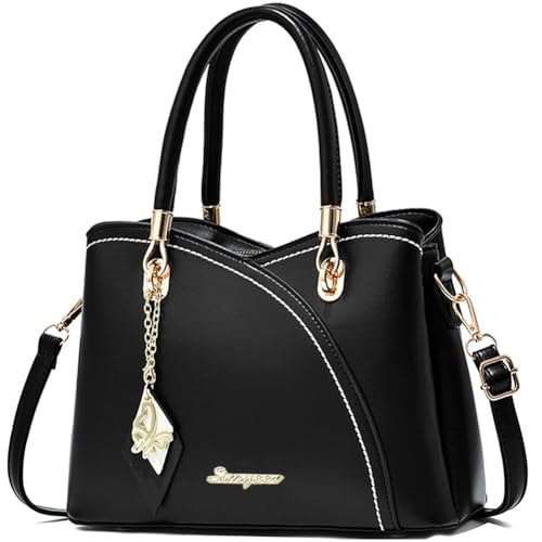 SiMYEER Ladies Top Handle Satchel Shoulder Bag