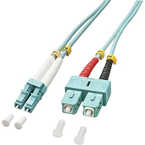 LINDY Fibre Optique Duplex LC/SC OM3 1m