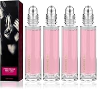 4PCS Parfum Woman Roller Ball Feromone Parfüm Für Frauen Parfum Damen, Pheromon Parfüm, Langanhaltender Duft