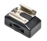 JJC Professional Cold Shoe Mount Male 1/4 To Female 20 threaded socket adapter For Canon 580EX & Nikon SB910 & SB900 Male 1/4