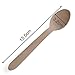 HUJI Eco- Friendly Wooden Spoons - Disposable Wood Cutlery! 50 Spoons 6.1