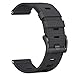 EKINGEEK Compatible with Garmin Instinct 2S Standard / 2S Solar Band, for instinct E 40mm Rugged Nylon Watch Band With Stainless Steel Buckle (Black (Black), Instinct 40mm)