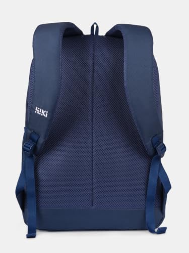 Image of Varsity Pro Solid Backpack, 35L, 3 Compartments + 1 Pocket, File Folder Section, Built-in Organizer, Spacious School, College & Office Bag
