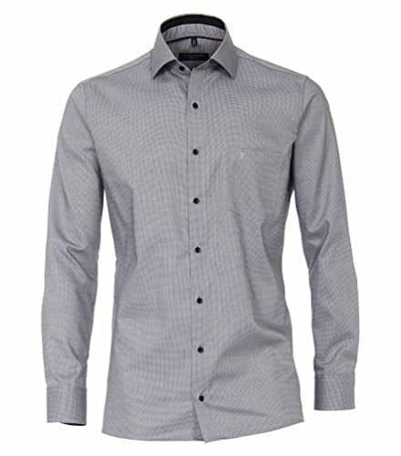CASAMODA Businesshemd Uni Modern Fit Grau 39