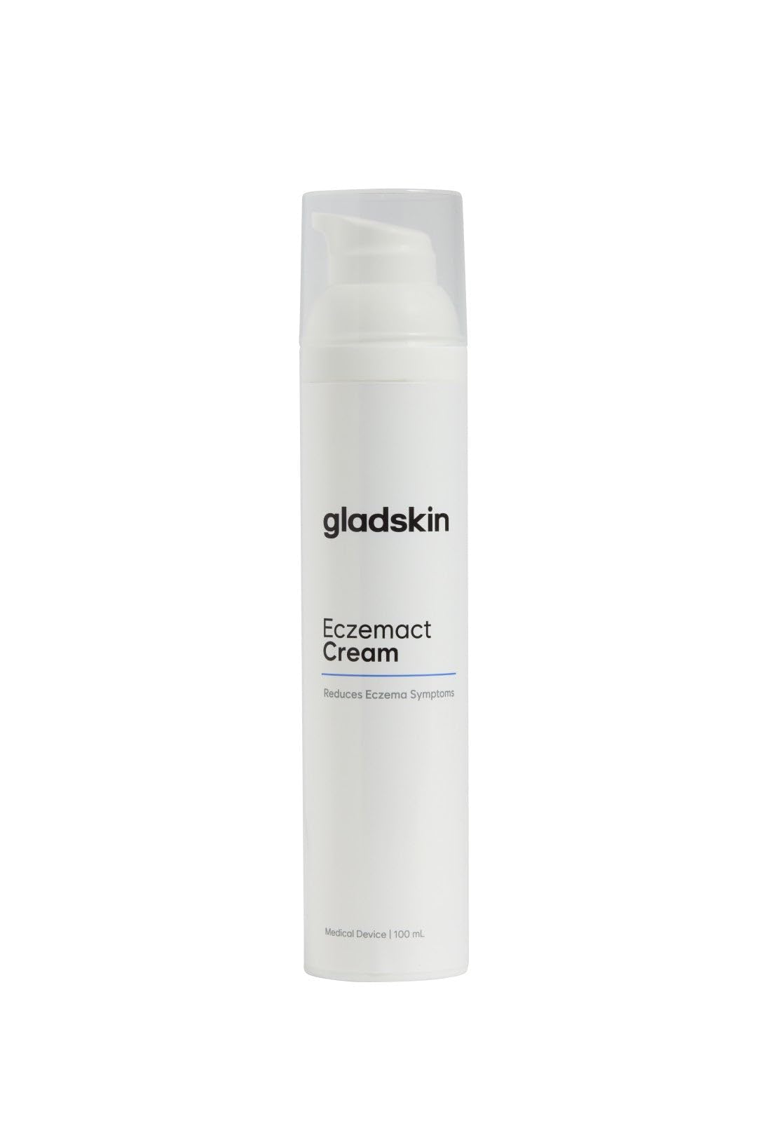 Gladskin ECZEMACT Cream Eczemact Cream 100 ml | hilft bei Neurodermitis gegen Juckreiz und Rötungen | Hypoallergen und dermatologisch getestet für Erwachsene und Kinder