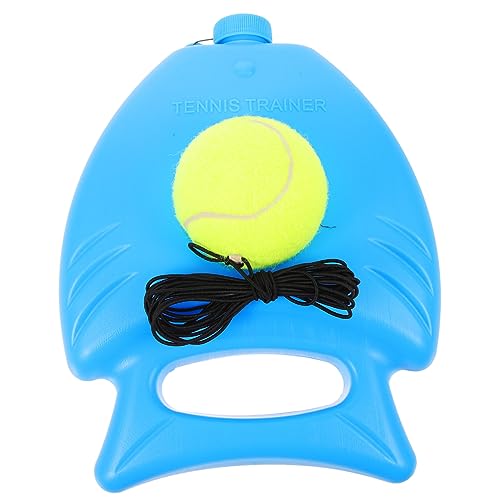 Kisangel Tennis Indoor Train Device Sports Training Base Tennis Self Training Tool Versatile Sports Plaything for Ages