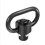 Le support de levier QD léger et robuste pour bouton-pression peut être facilement pressé pour que l'émerillon puisse être facilement retiré et installé. Taille portable, peut être transporté n'importe où.