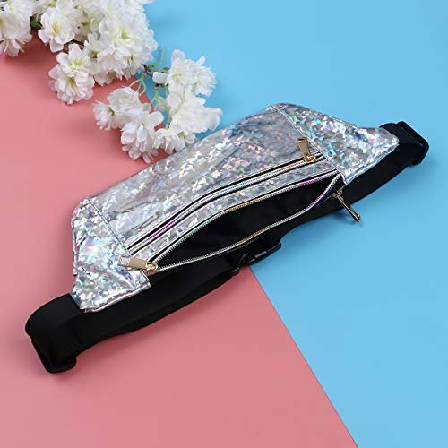 Pochete holográfica TENDYCOCOCOCO, pochete para rave, multifuncional para homens e mulheres, Pochete