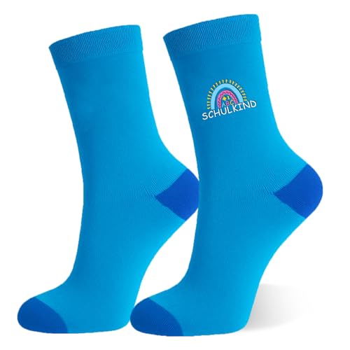 Eroionet Schulkind Socken, Einschulung Junge Geschenkidee, Perfekt als...