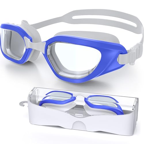 Vegemono Swimming Goggles Anti Fog Anti UV No Leakage For Men Women Youth