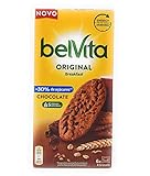  Belvita, Original Desayuno, Schokoladenkekse mit 30 % weniger Zucker und Schokolade, 6 x 50 g