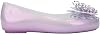 Melissa Mini Sweet Love Fly Ballet Flats for Kids, Pearly Lilac, 13