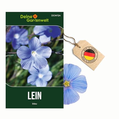 Lein blau Samen - Linum perenne - Leinsamen - Blumensamen - Saatgut für 50 Pflanzen Lein blau Samen - Linum perenne - Leinsamen - Blumensamen - Saatgut für 50 Pflanzen
