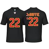 IKIIO Trent McDuffie Jersey Kansas City Boy Football Black Stitched
