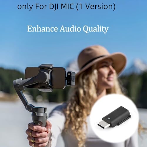 Adaptateur USB-C pour DJI Mic 1 récepteur ASR01 pièce iPhone 15 16 Type-C