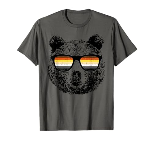 Schwul Bär mit Sonnenbrille T-Shirt