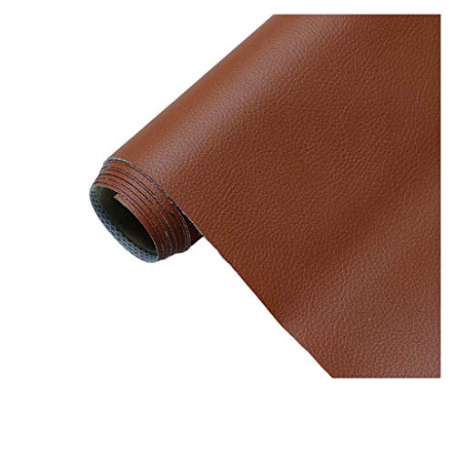 Tissu Simili Cuir pour Réparer Canapés Abîmés et Sièges Auto Usés PVC
