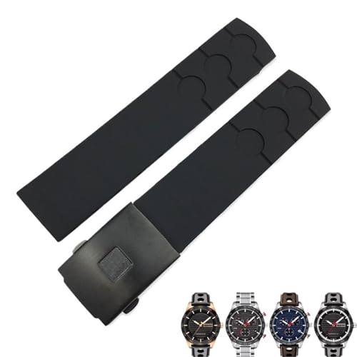Bracelet montre caoutchouc 20mm Tissot PRS516 sport étanche T100417