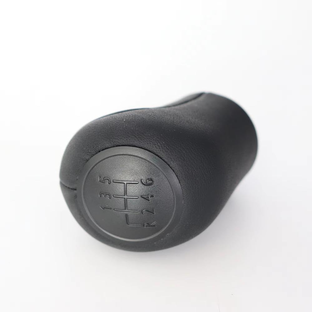POANBCGY 6 Speed Car Shift Knobs for Vito Viano II 2 W639 for Vito W639 2003-2010 Auto Parts(Leather 6 Speed)