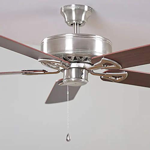 Harbor Breeze Classic 52-In Brushed Nickel Indoor Ceiling Fan #TOP2