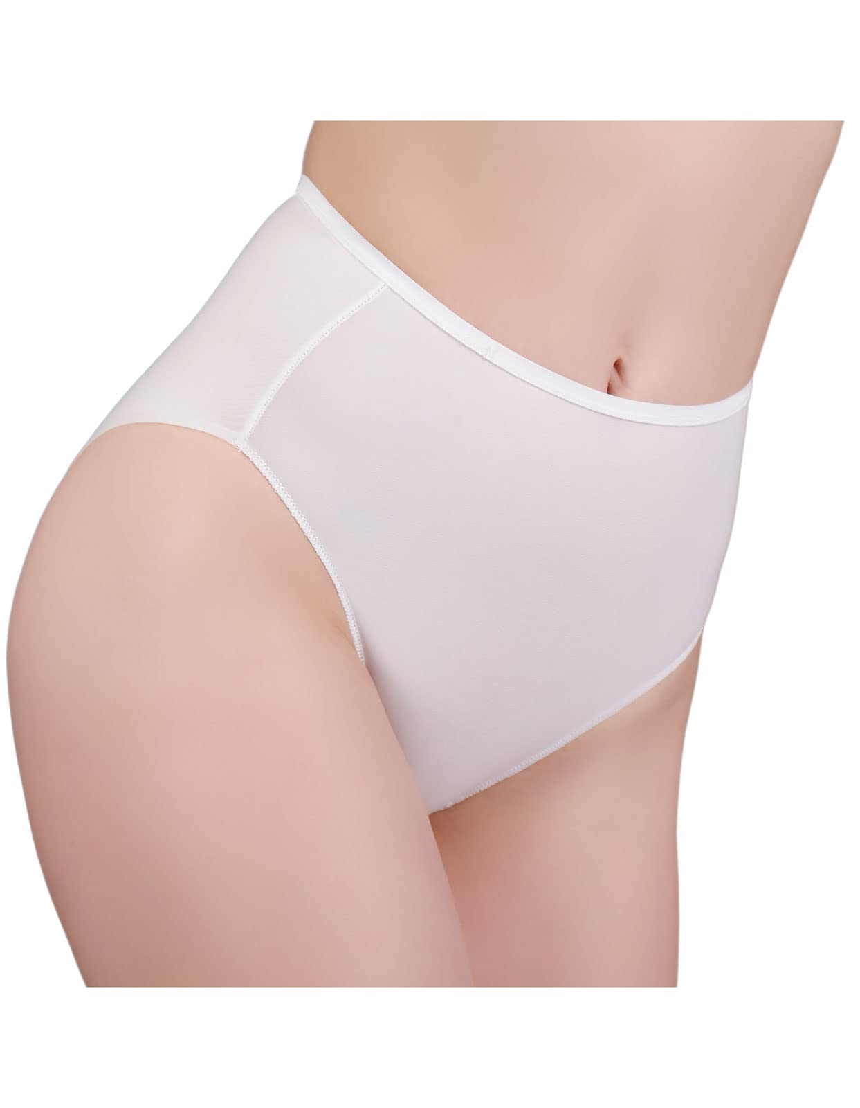 Naomi and Nicole Edgies White Brief A105