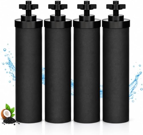 BB9-2 Ersatz-Wasserfilter 4 Stück, Kompatibel mit Berkey Filtersystemen