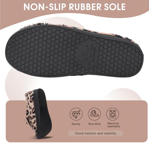 Image of Git-up Women Soft wide Slippers Memory Foam Closed Toed Diabetic Arthritis Edema House Slippers