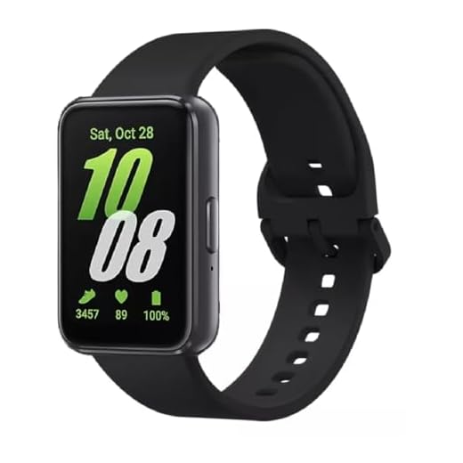 Pulseira Silicone Premium Para Smartwatch Samsung Galaxy Fit 3 (PRETA)