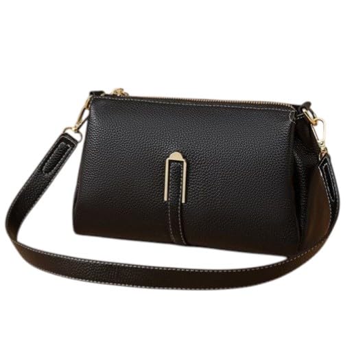 ZOYAEBAZAR Sling Bag with Main Compartment and Two Inner Pockets, Black Leather Crossbody Bag with Adjustable Strap |Sling... - Review, Price and Buying Guide
