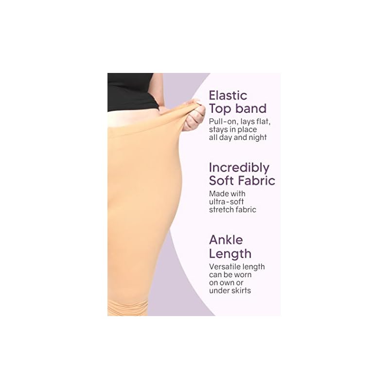 Oh-So-Soft-Womens-Plus-Size-Knee-Length-and-Full-Length-Leggings-X-Large-7X