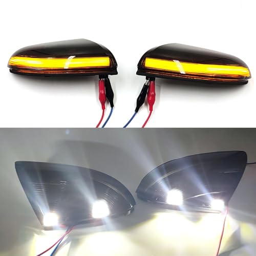 Luz intermitente espejo lateral ámbar secuencial con LED de cortesía 3