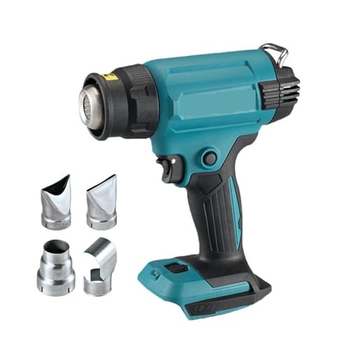 Heat Guns Electric Heat Gun 18V Battery Cordless Hot Air Gun Industrial Handheld Temperatures Adjustable Power Tool (Color : DHG181 5.0Ah) (Dhg181(no Battery))