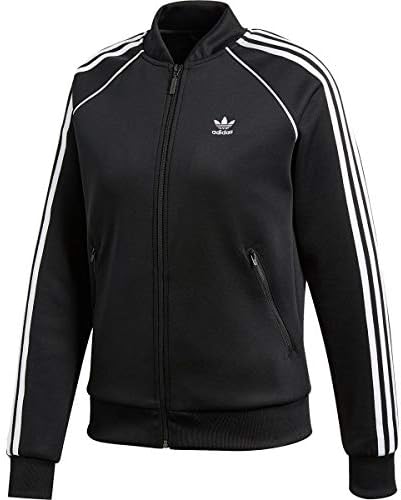 adidas Originals Women's SST Track Top, Black, S/P — view 3