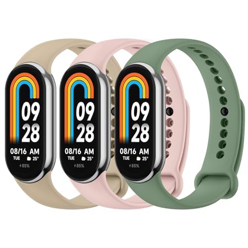 [Vancle] y3z for Xiaomi Mi Band 10 oh Miband 9/8 oh, ւxg _炩VR xg ߉\(~NeB[+pE_[Th+A{JhO[)